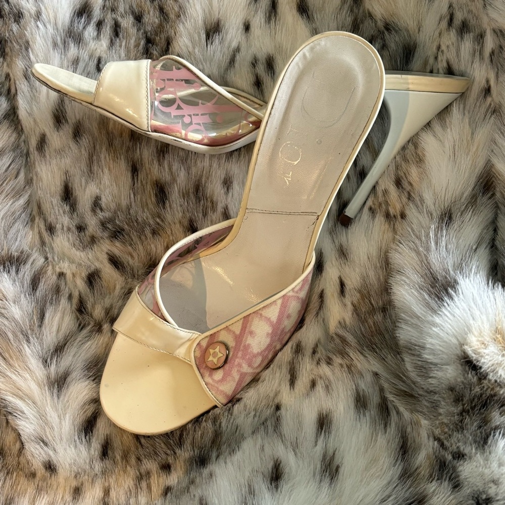 Authentic Dior Pink Rain Heels